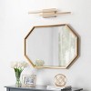 Modern Gold&Black LED Vanity Light for Bathroom, 2-Bar Wall Sconce Fixture with Frosted Acrylic Shade - 3 of 4