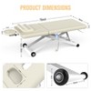 Dolonm Commercial Massage Table 31.5" Wide w/Storage & 700LBS Capacity - Fixed Backrest Salon Spa Bed - 4 of 4