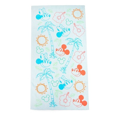 Mickey and Minnie Standard Beach Towel - Mickey Mouse &#38; Friends_0