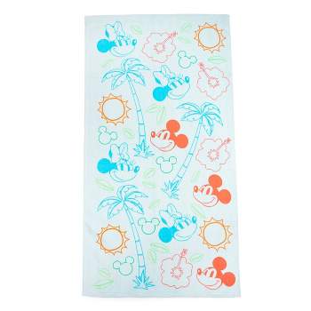 Mickey and Minnie Standard Beach Towel - Mickey Mouse & Friends