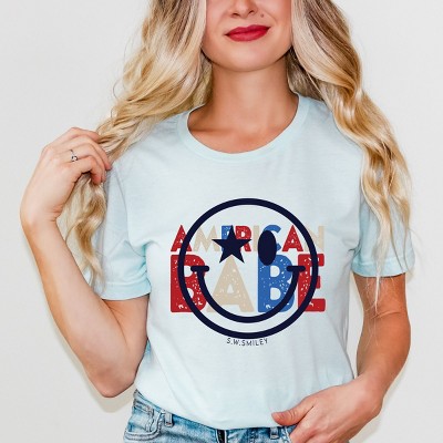 Simply Sage Market S.W.Smiley American Babe Short Sleeve Tee