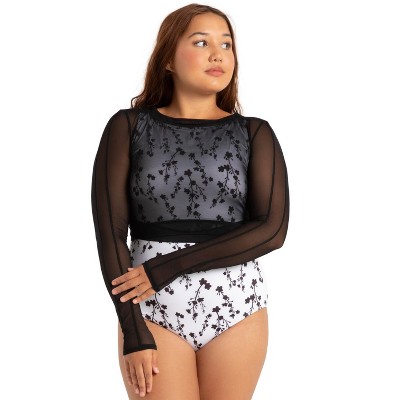 Capezio Girl's C'Est La Vie Joyeux Mesh Cover Up - Child