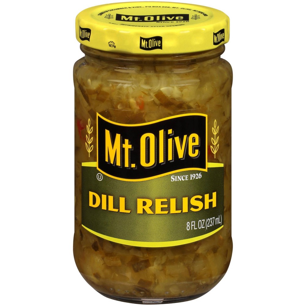 UPC 009300000109 product image for Mt Olive Pickle Dill Relish - 8oz | upcitemdb.com