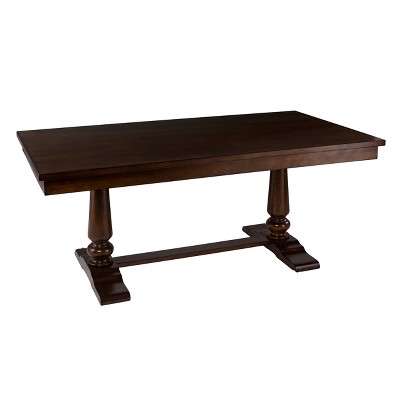 Nista Rectangular Dining Table Brown - Aiden Lane