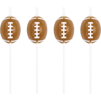 4ct Tailgate Rush Football Pick Candles