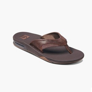 Men's MENS LEATHER FANNING FLIP FLOP - REEF - 1 of 3