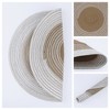 REGALWOVEN Rattan Indoor Outdoor Wipe Clean Kitchen Table Placemats 14 x 14 Inch 6 Pcs - 2 of 4