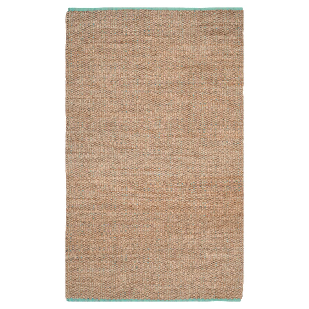 5'x8' Southampton Fiber Rug Aqua Natural - Safavieh