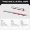 BalanceFrom 8 Foot Folding Balance Gymnastics Beam with Anti Slip Bottom and Carrying Handles for Rehabilitation, Recovery, and Gymnasts, Star Stripe - 2 of 4