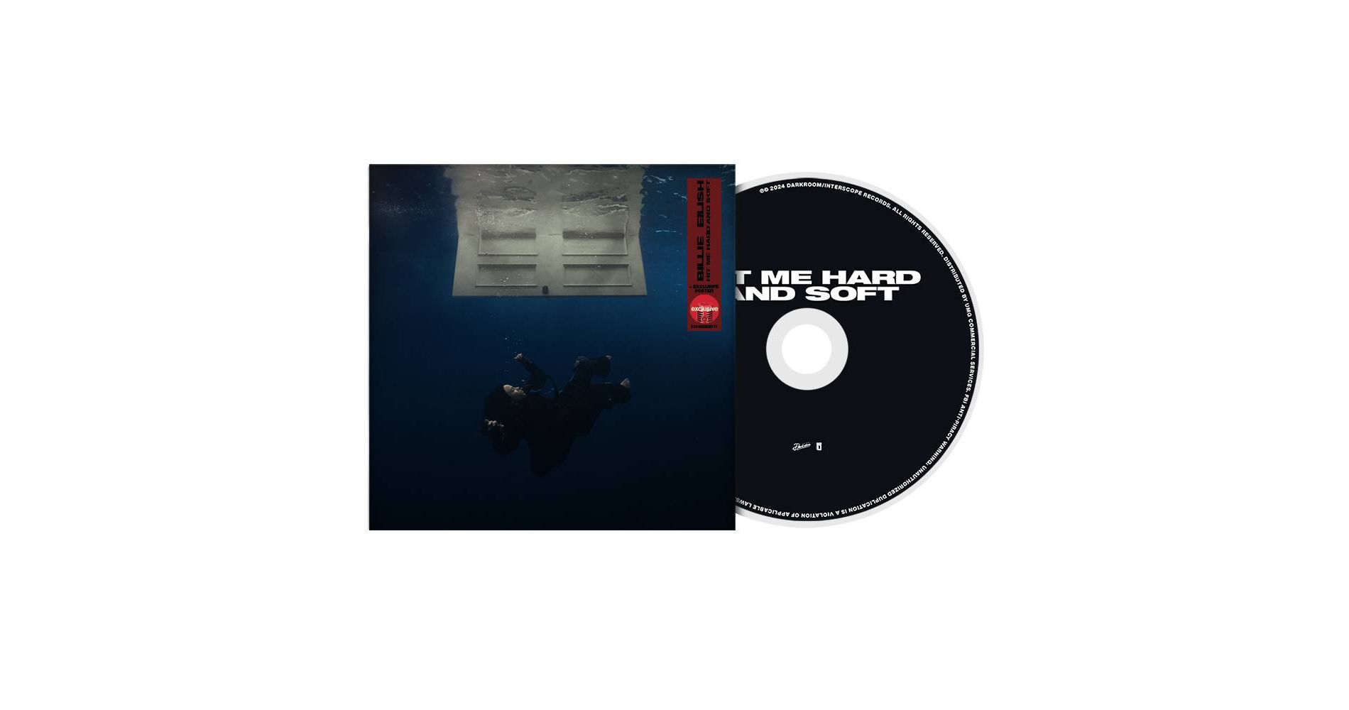 Billie Eilish - HIT ME HARD AND SOFT (Target Exclusive, CD) with Poster