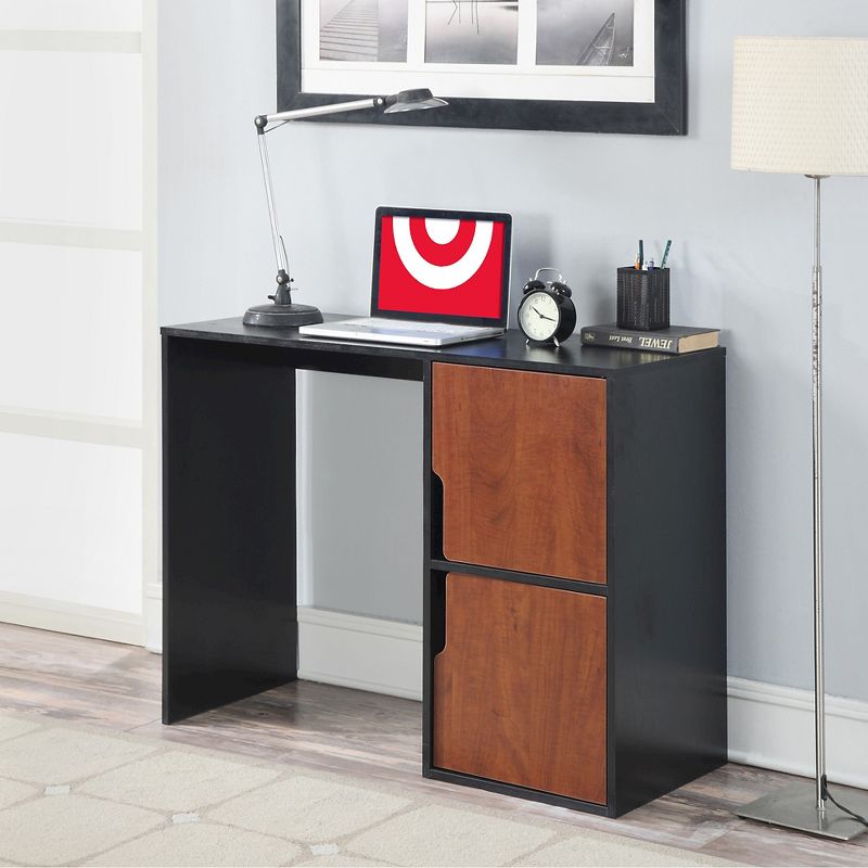 Designs2Go Student Desk with Storage Cabinets - Breighton Home, 4 of 7