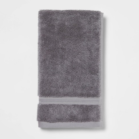 Total Fresh Antimicrobial Hand Towel Dark Gray - Threshold™ : Target