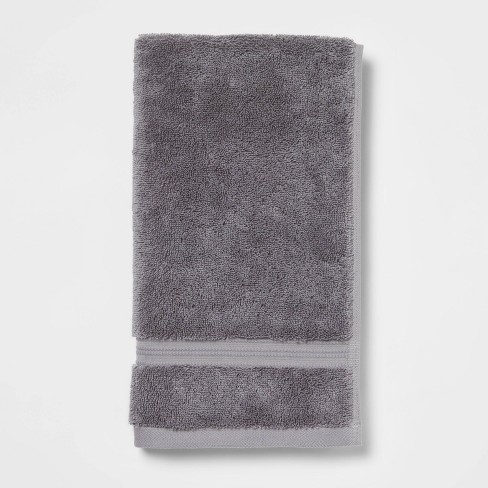 Total Fresh Antimicrobial Hand Towel Black - Threshold™