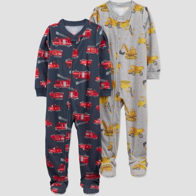 Carter's Just One You® Toddler Boys' 2pk Footed Pajama