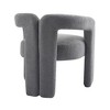 Modern Dining Chair, Open-Back Modern Kitchen Armchair for Living Room Dining Room, 330lb Weight Capacity - 4 of 4