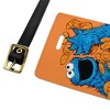 Sesame Street Vintage Cookie Monster Luggage ID Tags Set of 2 - 2 of 4