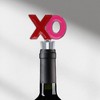 Unique Bargains Bottle Stoppers XO Letters Zinc Alloy PTR 3.74"x1.89"x0.79" 1 Pc - 2 of 3