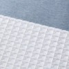 PAGED 36x72" Shower Curtain with 3M Treatment, Machine-Washable Fabric, Dark Blue, 1 PCS - 4 of 4
