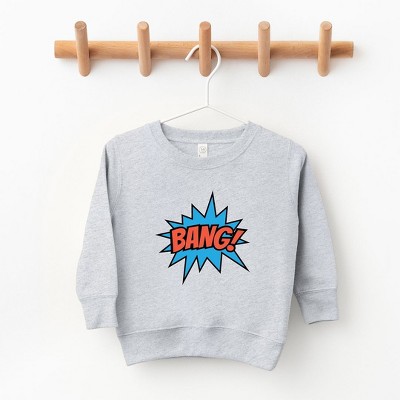 The Juniper Shop Comic Bang Toddler Graphic Sweatshirt