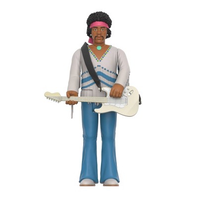 Super 7 ReAction Jimi Hendrix Festival 3.75" Action Figure