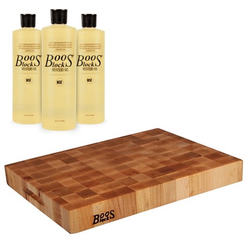 John Boos Chopping Block (Maple) - 15 x 3