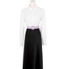 INSPIRE CHIC Women's Rhinestones Pearl Buckle Fashion Sweet Belts - 4 of 4