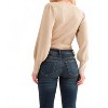 Women's Balloon Puff Sleeve Rib Bodysuit - And The Why - 3 of 4