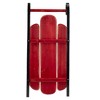 Northlight Wooden Christmas Snow Sled Decoration - 23" - Red - 3 of 3