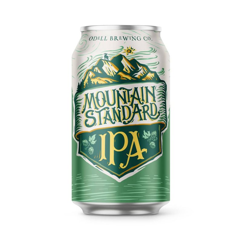 Odell Brewing Mountain Standard IPA Beer - 6pk/12 fl oz Cans, 3 of 7