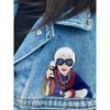 Wrapables Acrylic Fashion Brooch Pin for Sweaters, Coats, Scarves, and Bags, Eclectic - 3 of 4