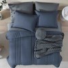 BAGOKIE 7 Pieces Bed in a Bag Comforter Set for All Season - 4 of 4