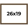 PosterPalooza | Sculpted Gold Picture Frame - UV Acrylic, Backing Board, Hanging Hardware Included - 2 of 4