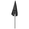 vidaXL Garden Parasol with Pole 78.7"x51.2" Anthracite - 3 of 4