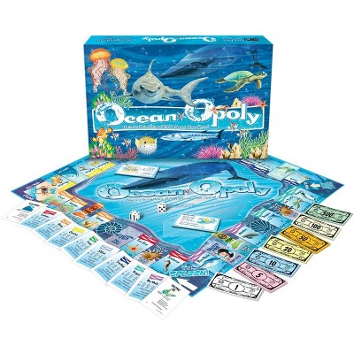 Late for the Sky: Ocean Opoly Monopoly Board Game