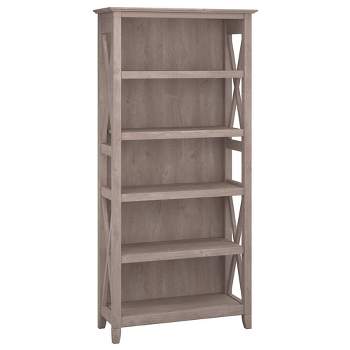 5 Shelf Key West Bookcase - Bush Furniture
