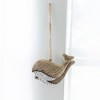 Carved Whale Decorative Accent Natural Wood & Jute by Foreside Home & Garden - 2 of 4