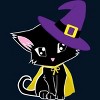 Boy's Design By Humans Halloween Cat By AdrianaOliveira T-Shirt - 2 of 3