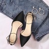Allegra K Women's Pointed Toe Ankle Strap Stiletto Dress Heels Pumps - 3 of 4