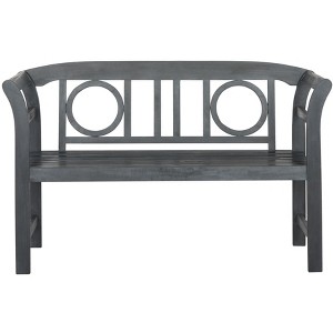 Moorpark 2 Seat Bench - Outdoor - Safavieh - 1 of 4