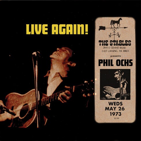 Phil Ochs Live Again Cd Target