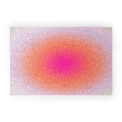 Daily Regina Designs Vintage Colorful Gradient 30" x 20" Welcome Mat - Society6