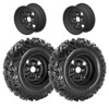 ATV/UTV Tire & Wheel Set (2 PCS) - 6PR All-Terrain Tires with 12" Steel Rims - 2 of 4