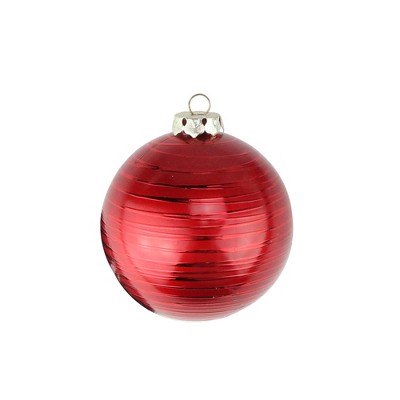 red christmas bulb ornaments