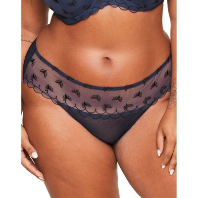 Adore Me Women's Bettie Hipster Panty L / Medieval Blue. : Target