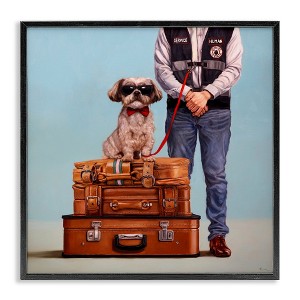 Stupell Industries Funny Service Human Dog, 24" x 24" - 1 of 4