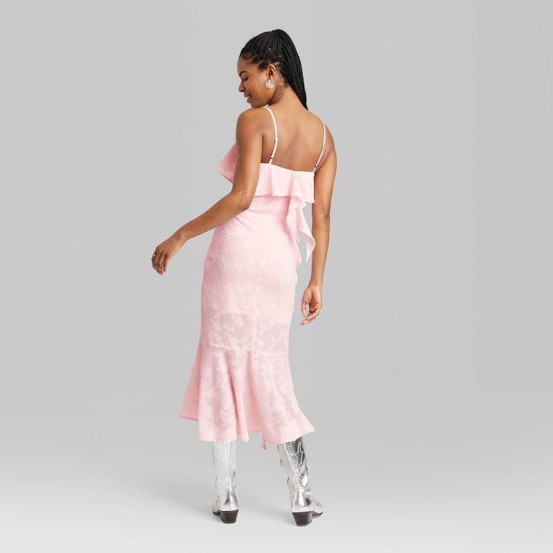 Women's Ruffle Midi Dress - Wild Fable™, 4 of 10