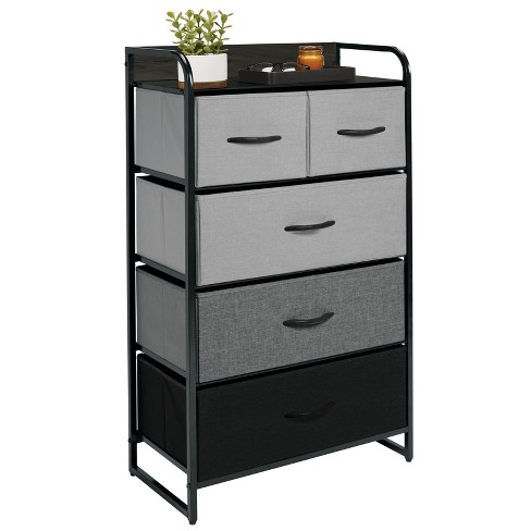 Dresser for Bedroom Storage Drawers Fabric Storage Tower with 5