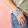 Juvale 36 Pack Inspirational Rubber Bracelets, Motivational Silicone Wristbands, Tie Dye Party Favors for Kids and Adults - 2 of 4