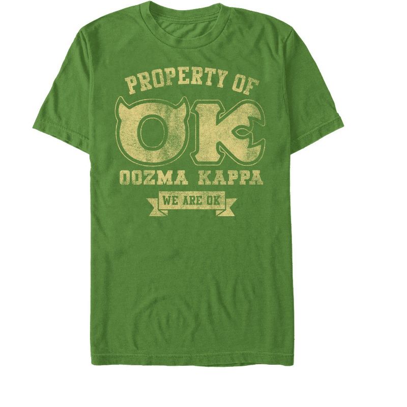 Men's Monsters Inc Property of Oozma Kappa Fraternity T-Shirt, 1 of 5