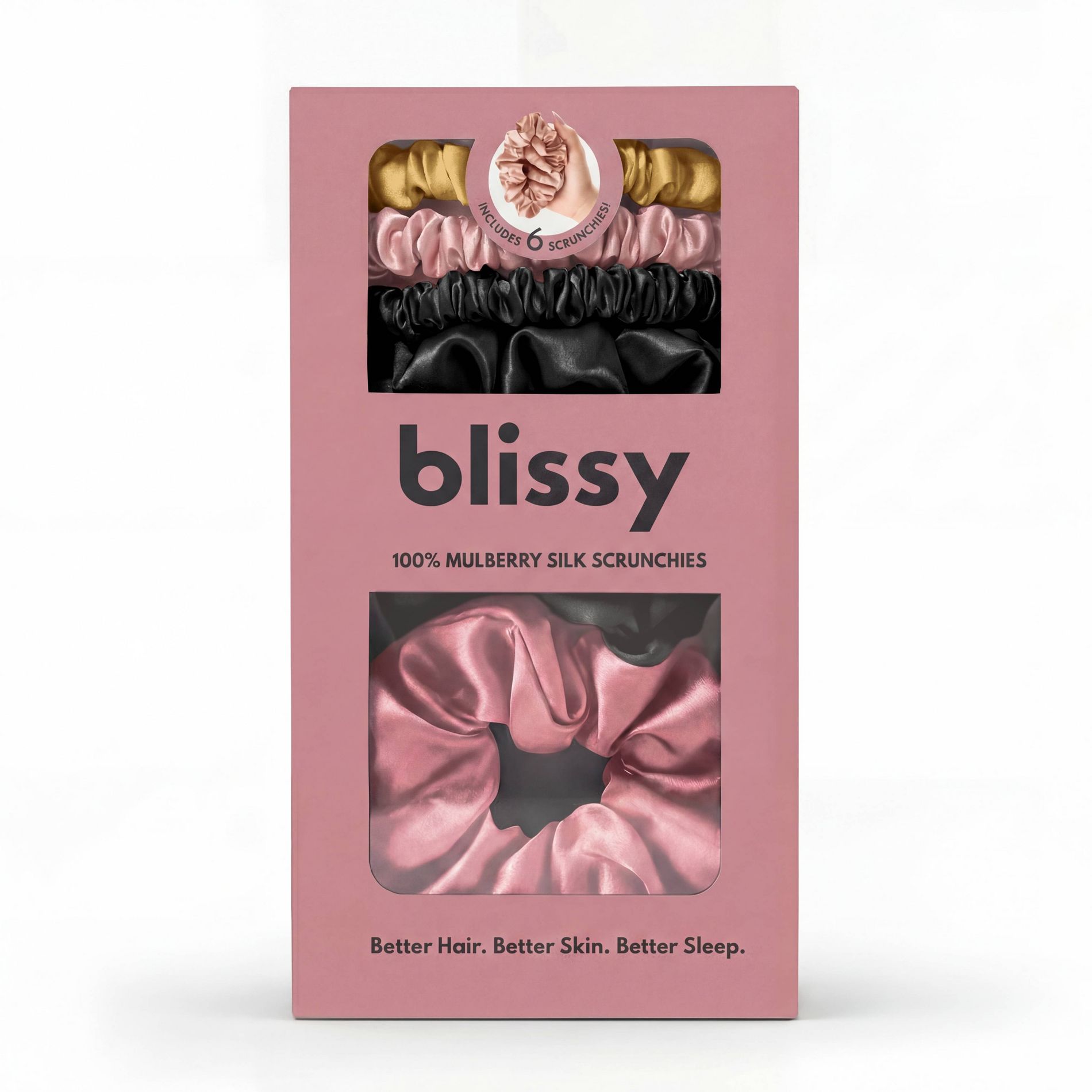 Blissy 6pk Scrunchie